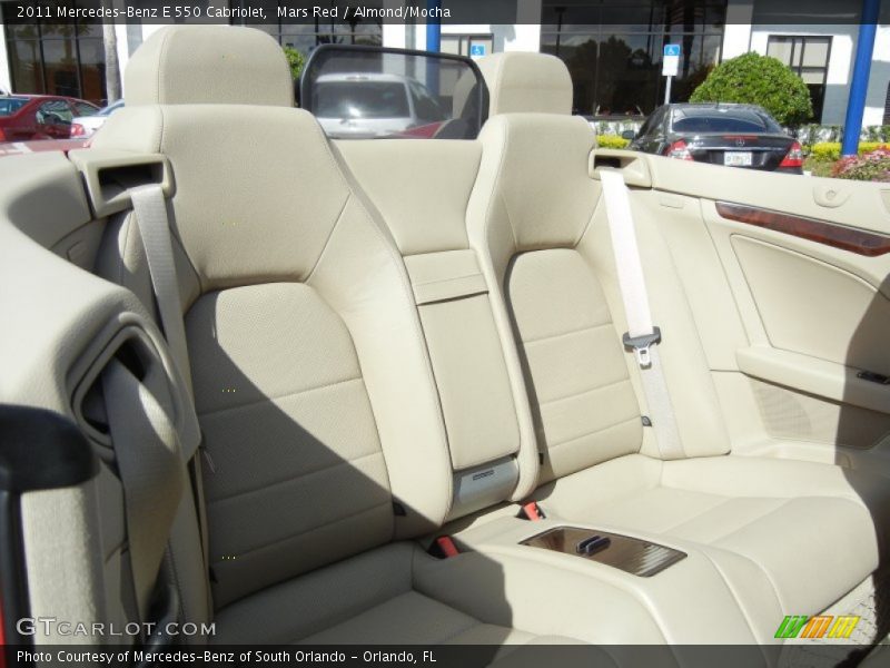 Mars Red / Almond/Mocha 2011 Mercedes-Benz E 550 Cabriolet