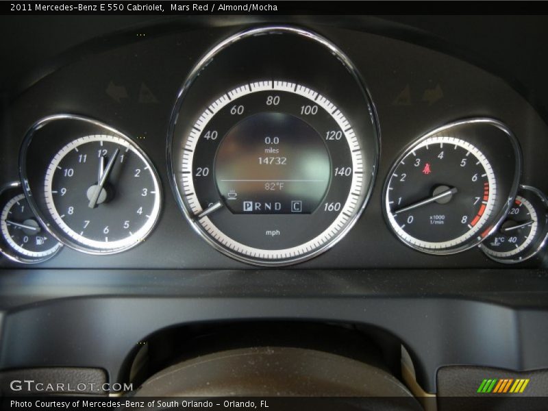 Mars Red / Almond/Mocha 2011 Mercedes-Benz E 550 Cabriolet