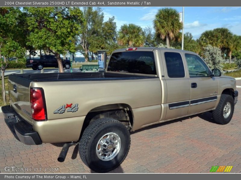 Sandstone Metallic / Tan 2004 Chevrolet Silverado 2500HD LT Extended Cab 4x4