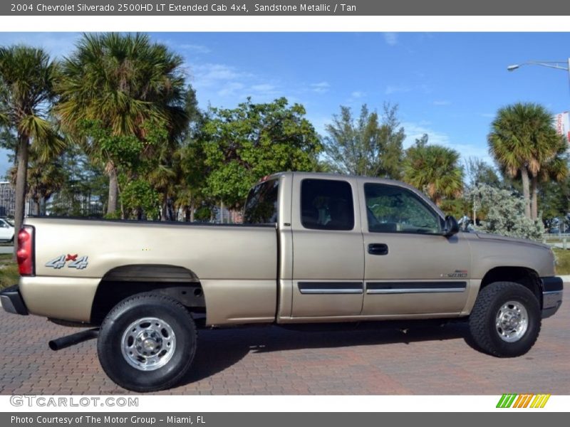 Sandstone Metallic / Tan 2004 Chevrolet Silverado 2500HD LT Extended Cab 4x4