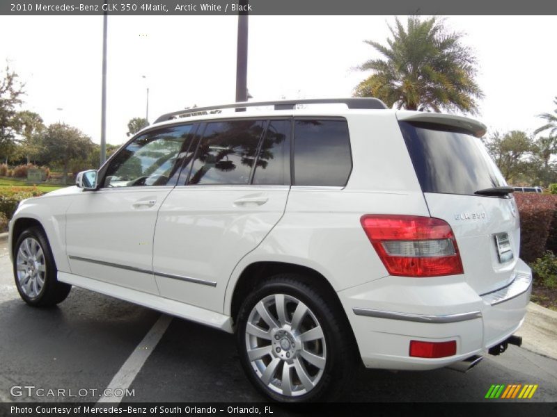 Arctic White / Black 2010 Mercedes-Benz GLK 350 4Matic