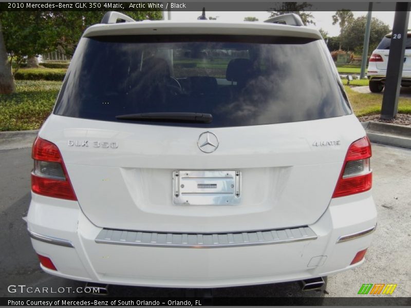 Arctic White / Black 2010 Mercedes-Benz GLK 350 4Matic