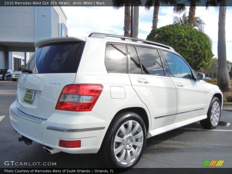 Arctic White / Black 2010 Mercedes-Benz GLK 350 4Matic