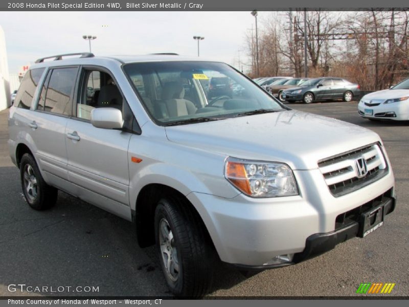 Billet Silver Metallic / Gray 2008 Honda Pilot Special Edition 4WD