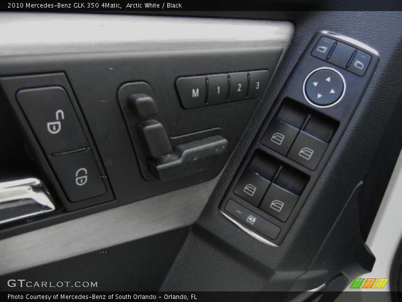 Arctic White / Black 2010 Mercedes-Benz GLK 350 4Matic
