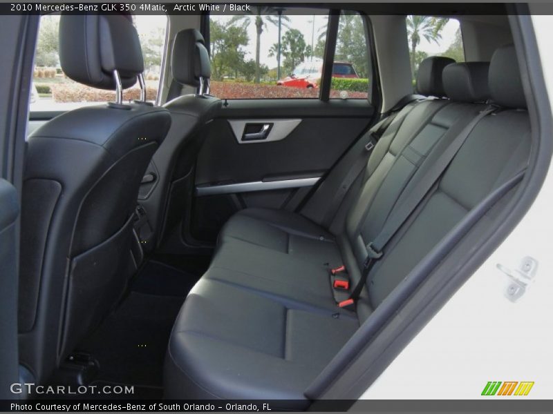Arctic White / Black 2010 Mercedes-Benz GLK 350 4Matic