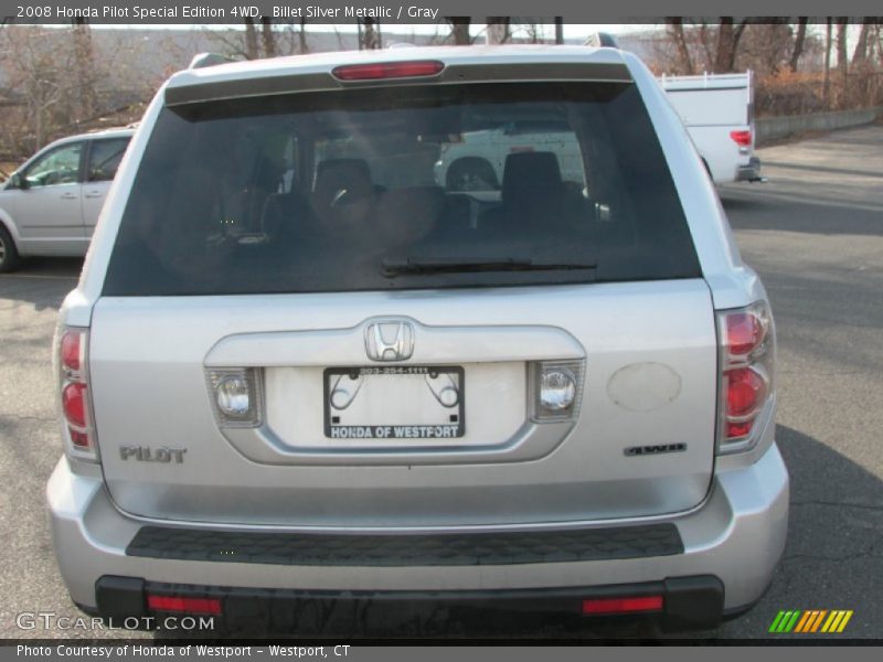 Billet Silver Metallic / Gray 2008 Honda Pilot Special Edition 4WD