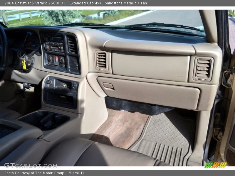 Sandstone Metallic / Tan 2004 Chevrolet Silverado 2500HD LT Extended Cab 4x4