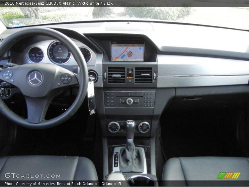 Arctic White / Black 2010 Mercedes-Benz GLK 350 4Matic