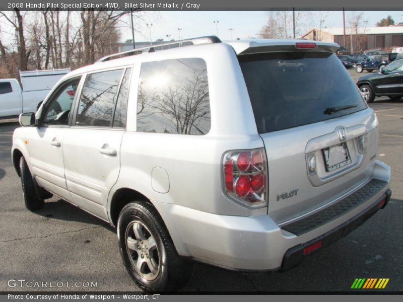 Billet Silver Metallic / Gray 2008 Honda Pilot Special Edition 4WD