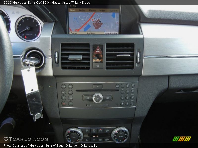 Arctic White / Black 2010 Mercedes-Benz GLK 350 4Matic