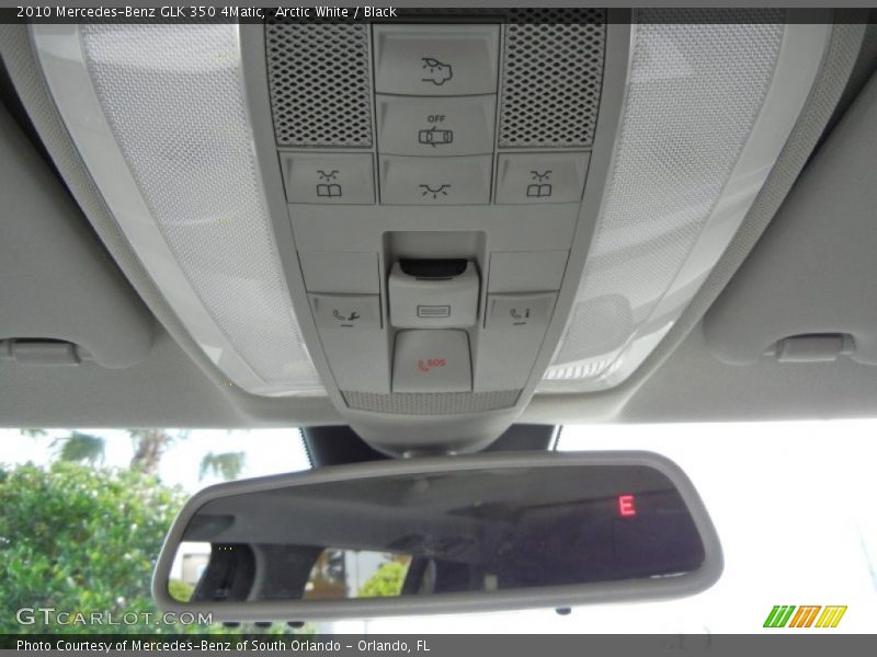 Arctic White / Black 2010 Mercedes-Benz GLK 350 4Matic
