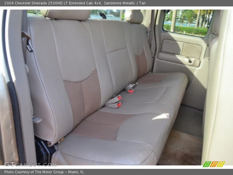 Rear Seat of 2004 Silverado 2500HD LT Extended Cab 4x4