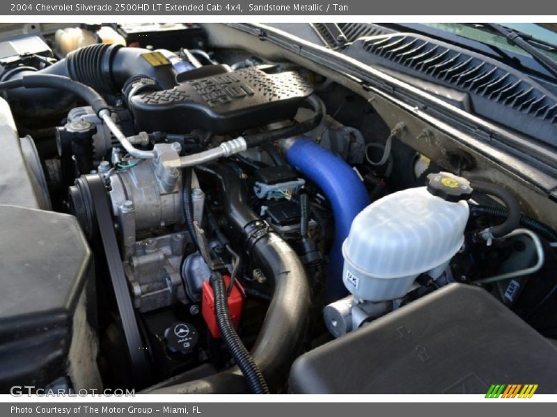 Sandstone Metallic / Tan 2004 Chevrolet Silverado 2500HD LT Extended Cab 4x4