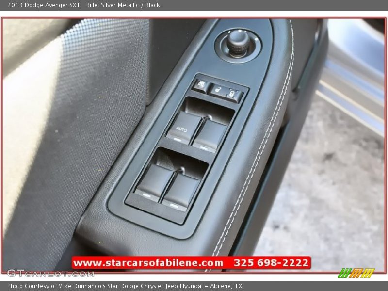 Billet Silver Metallic / Black 2013 Dodge Avenger SXT