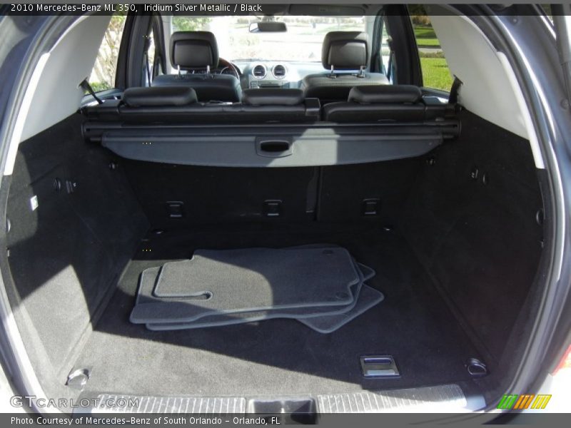 Iridium Silver Metallic / Black 2010 Mercedes-Benz ML 350