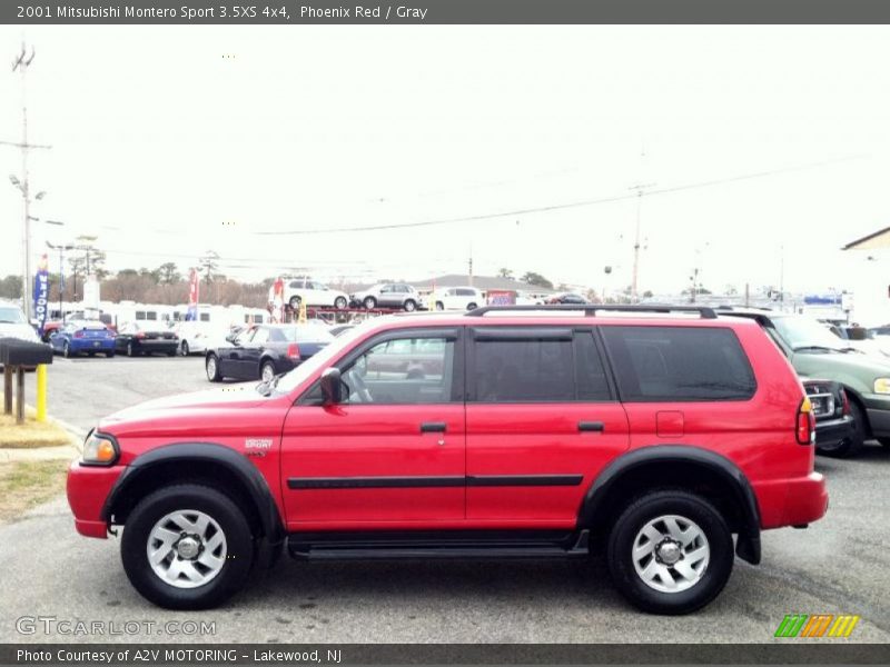  2001 Montero Sport 3.5XS 4x4 Phoenix Red
