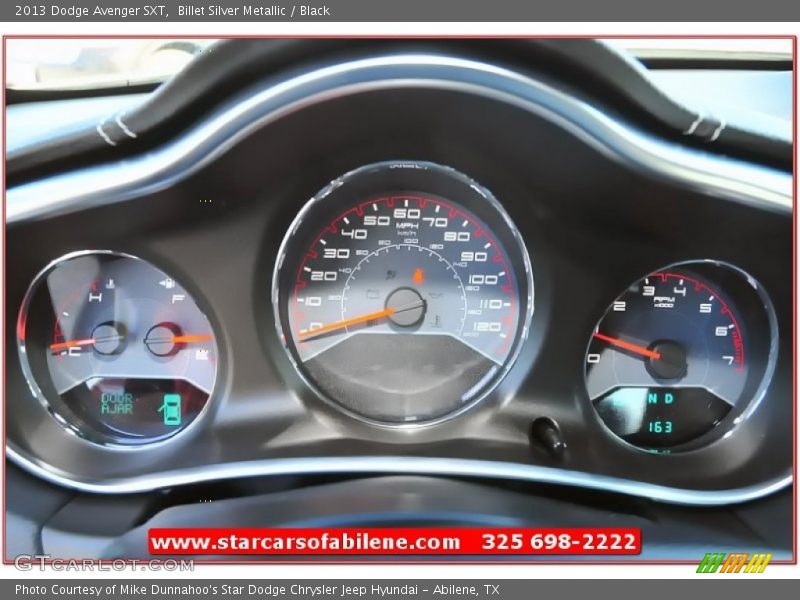 Billet Silver Metallic / Black 2013 Dodge Avenger SXT