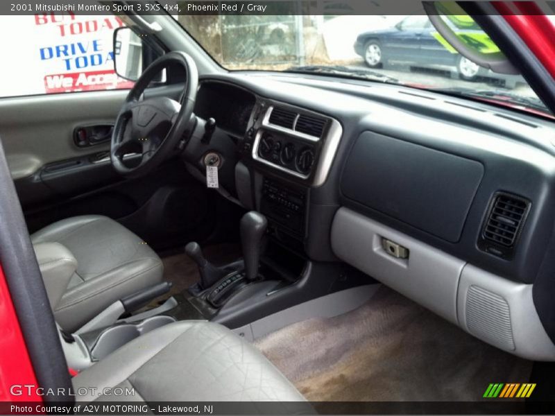 Phoenix Red / Gray 2001 Mitsubishi Montero Sport 3.5XS 4x4