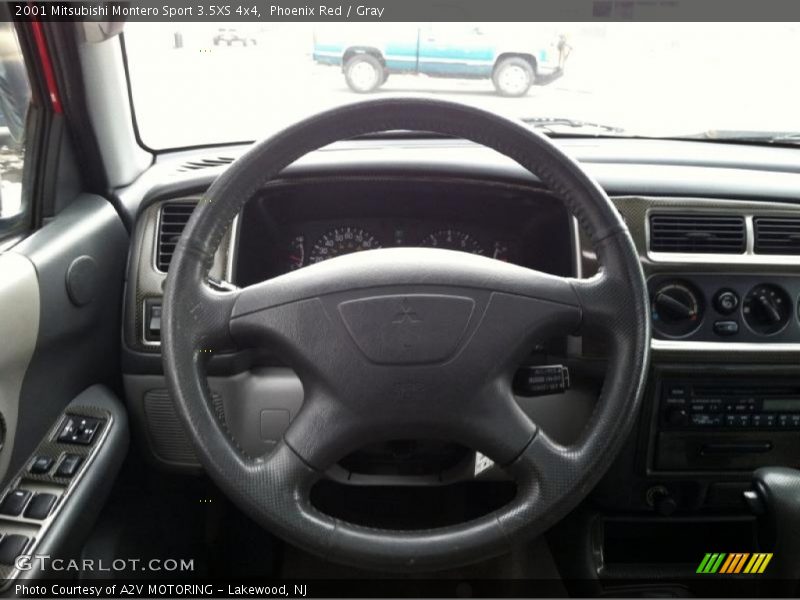 Phoenix Red / Gray 2001 Mitsubishi Montero Sport 3.5XS 4x4