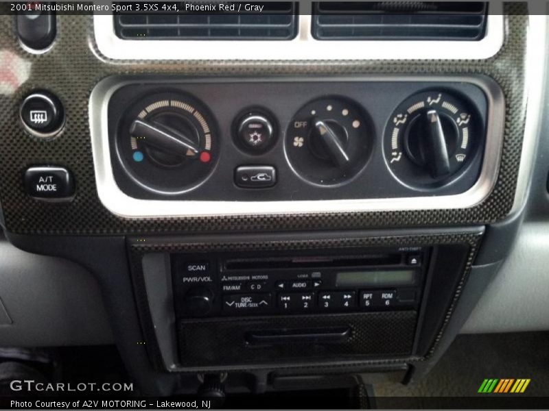 Controls of 2001 Montero Sport 3.5XS 4x4