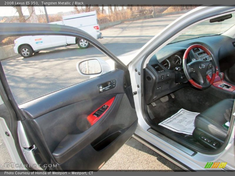 Tungsten Metallic / Black 2008 Lexus ES 350