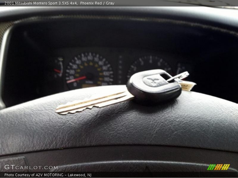Phoenix Red / Gray 2001 Mitsubishi Montero Sport 3.5XS 4x4