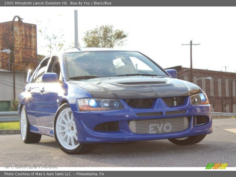 Blue By You / Black/Blue 2003 Mitsubishi Lancer Evolution VIII