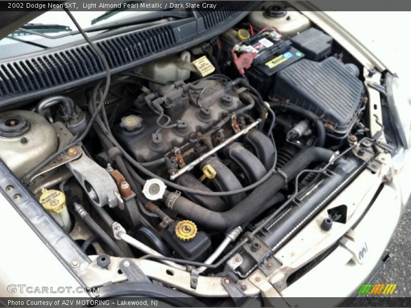  2002 Neon SXT Engine - 2.0 Liter SOHC 16-Valve 4 Cylinder