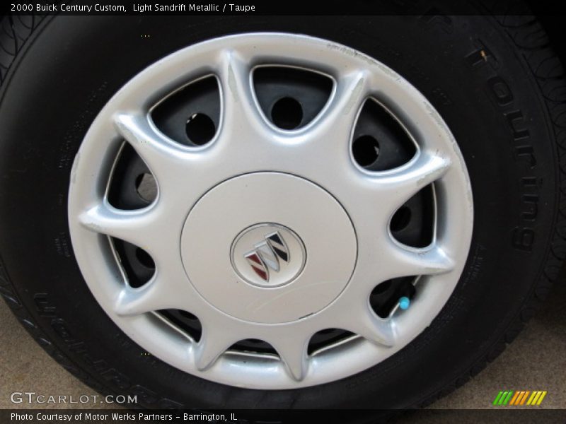 Light Sandrift Metallic / Taupe 2000 Buick Century Custom