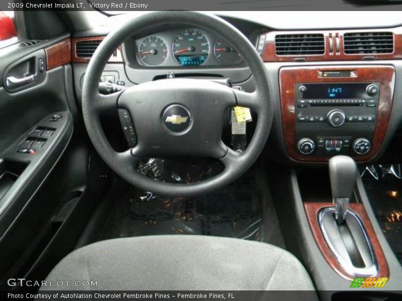 Victory Red / Ebony 2009 Chevrolet Impala LT