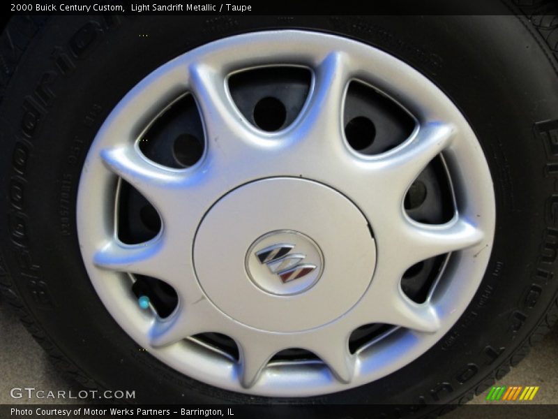 Light Sandrift Metallic / Taupe 2000 Buick Century Custom