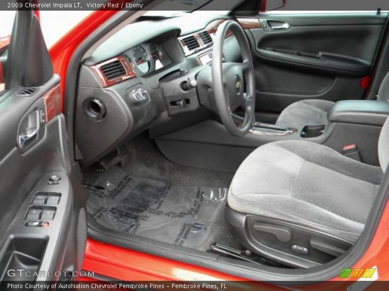 Victory Red / Ebony 2009 Chevrolet Impala LT