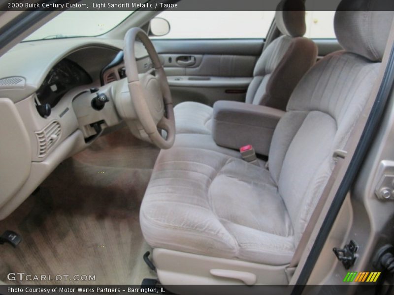Light Sandrift Metallic / Taupe 2000 Buick Century Custom
