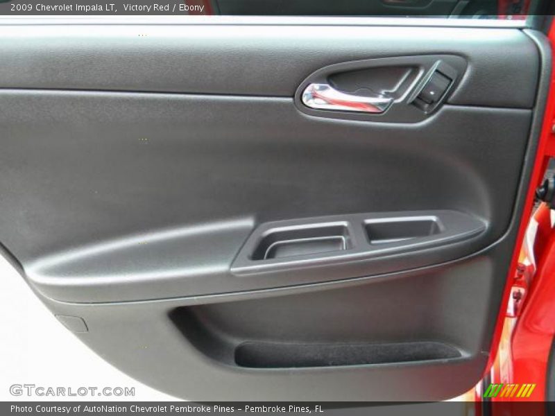 Victory Red / Ebony 2009 Chevrolet Impala LT