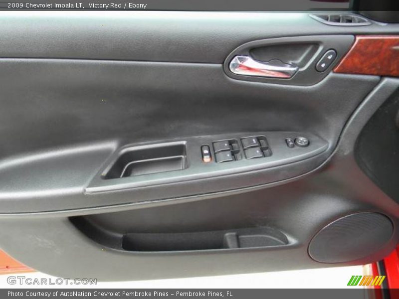 Victory Red / Ebony 2009 Chevrolet Impala LT