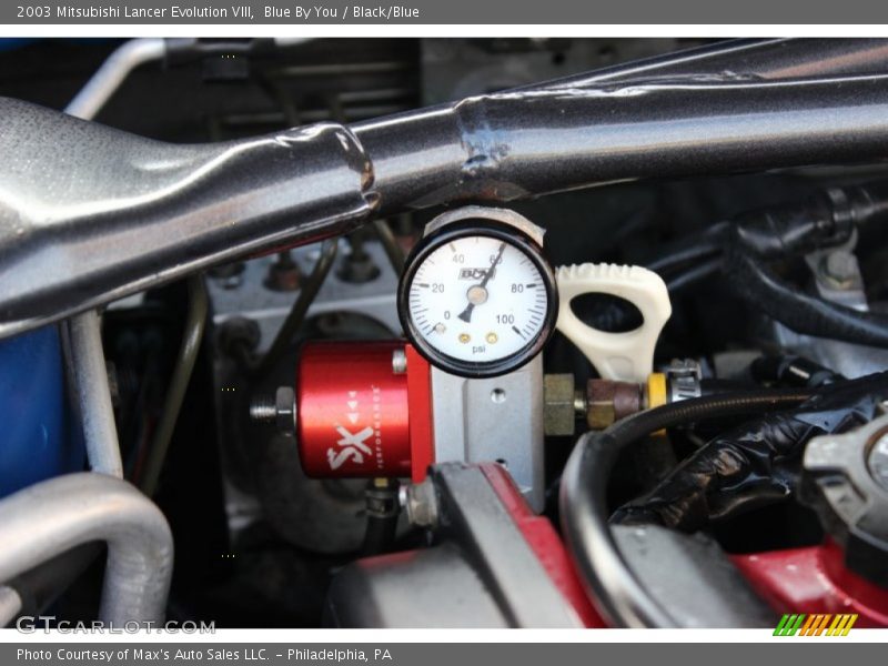 Blue By You / Black/Blue 2003 Mitsubishi Lancer Evolution VIII