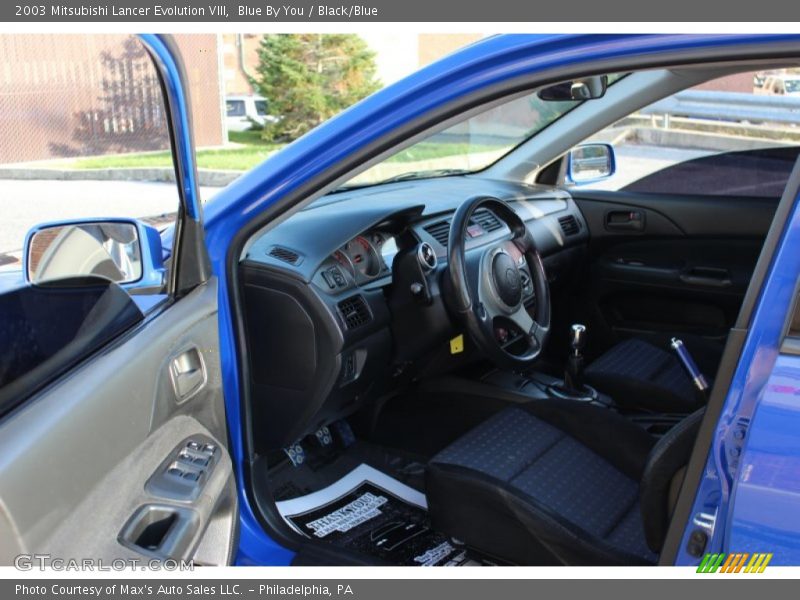 Blue By You / Black/Blue 2003 Mitsubishi Lancer Evolution VIII