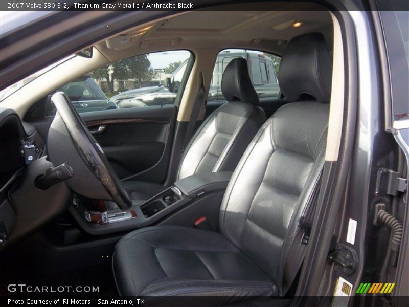Titanium Gray Metallic / Anthracite Black 2007 Volvo S80 3.2