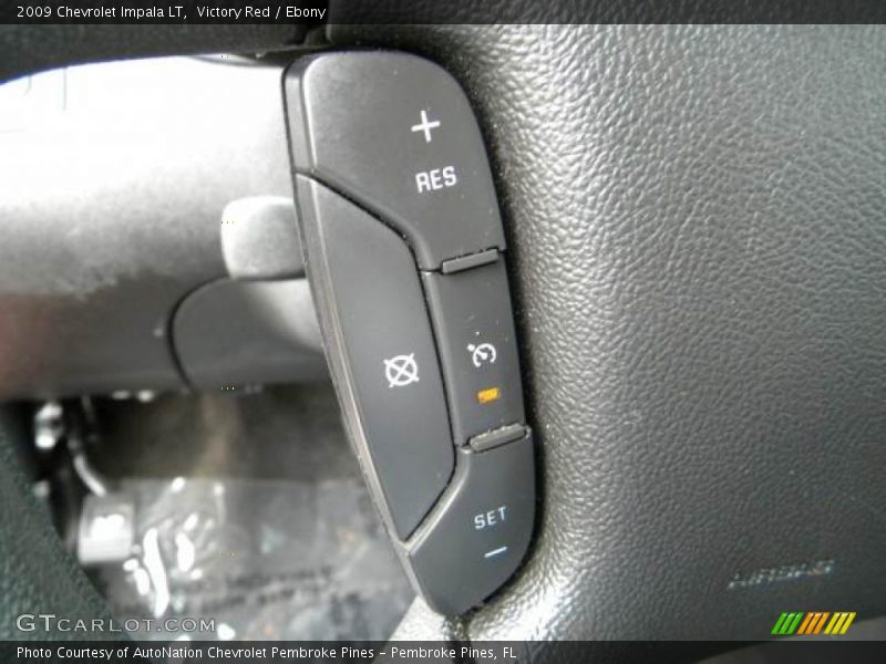 Victory Red / Ebony 2009 Chevrolet Impala LT