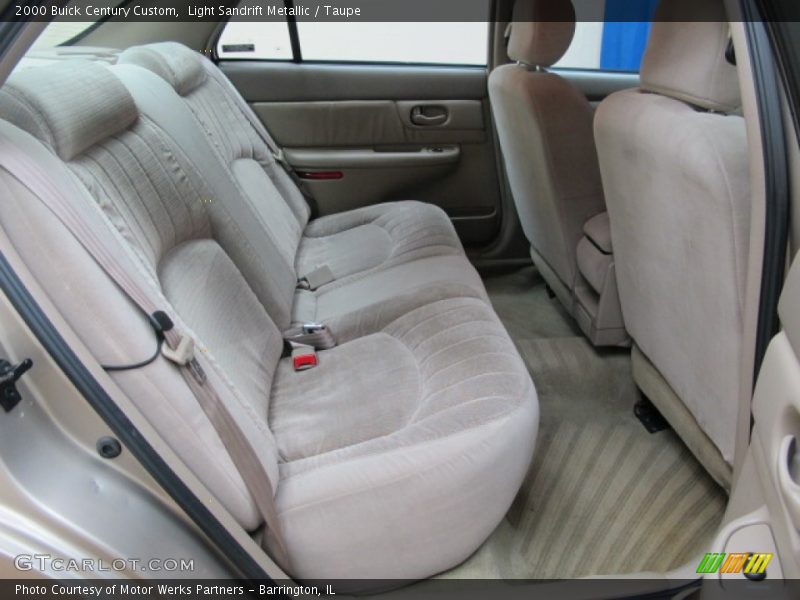 Light Sandrift Metallic / Taupe 2000 Buick Century Custom