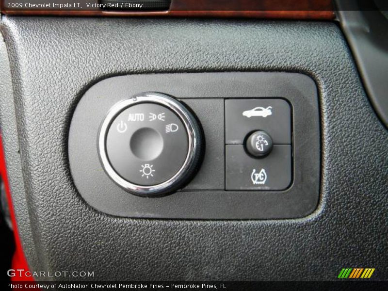 Victory Red / Ebony 2009 Chevrolet Impala LT