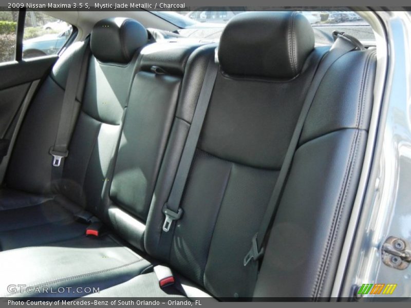 Mystic Jade Metallic / Charcoal 2009 Nissan Maxima 3.5 S