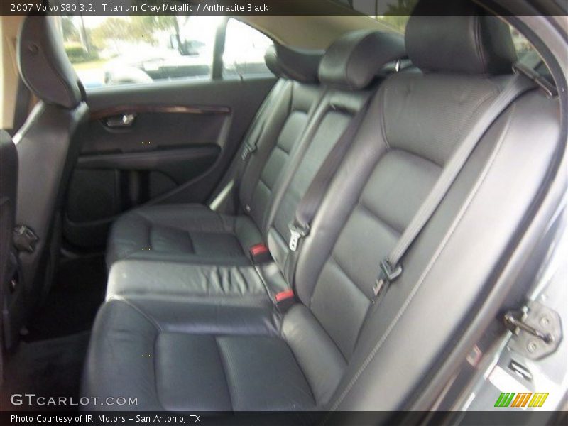 Titanium Gray Metallic / Anthracite Black 2007 Volvo S80 3.2