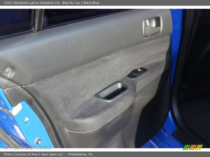 Blue By You / Black/Blue 2003 Mitsubishi Lancer Evolution VIII