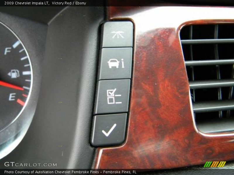 Victory Red / Ebony 2009 Chevrolet Impala LT