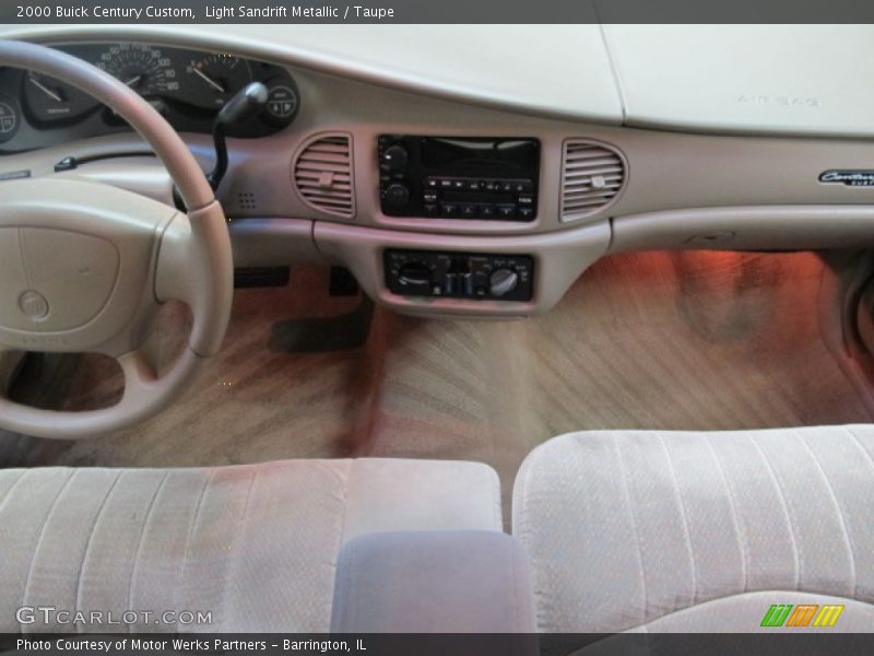 Light Sandrift Metallic / Taupe 2000 Buick Century Custom