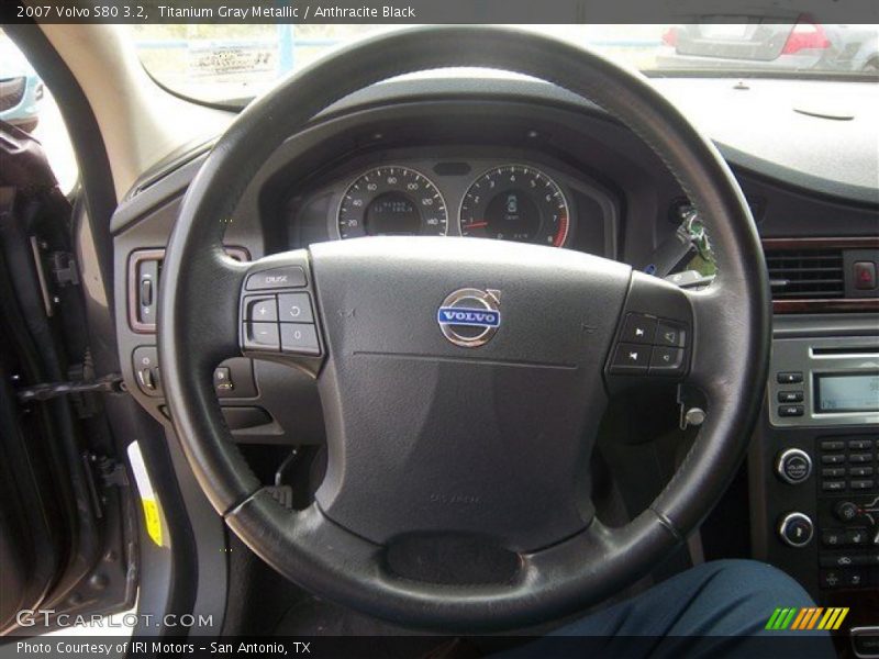 Titanium Gray Metallic / Anthracite Black 2007 Volvo S80 3.2