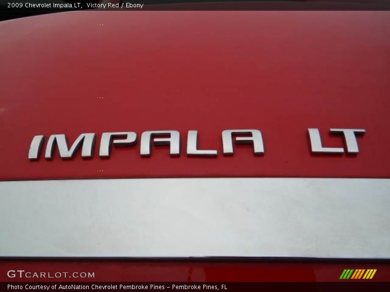Victory Red / Ebony 2009 Chevrolet Impala LT
