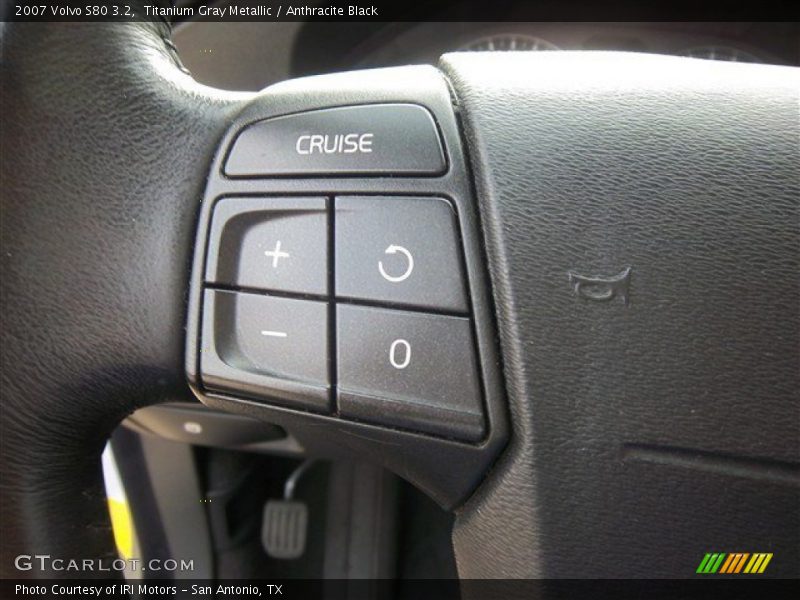 Titanium Gray Metallic / Anthracite Black 2007 Volvo S80 3.2